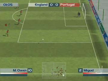 England International Football 2004 Edition (Europe) screen shot game playing